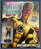 Sinestro from DC Comics Super Hero Collection - Basic Series manufactured by Eaglemoss [Front]