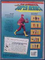 Flash (Running Arm Movement) from DC Comics Superheroes - Basic Series manufactured by Toy Biz [Back]
