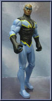 Black Lightning from DC Infinite Heroes - Wave 3 manufactured by Mattel [Loose]