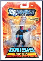 Sinestro (Blue) from DC Infinite Heroes - Wave 4 manufactured by Mattel [Front]