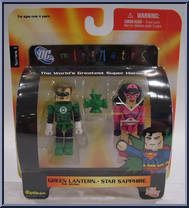 Hal Jordan Green Lantern / Star Sapphire from DC Minimates - Series 1 manufactured by Diamond Select [Front]