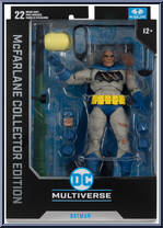 Batman (Battle Damage Blue) (Dark Knight Returns) from DC Multiverse - Collector Edition manufactured by McFarlane [Front]