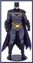 Batman (Black) from DC Multiverse - DC Rebirth manufactured by McFarlane [Loose]