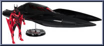 Batman & Batmobile (Gold Label) from DC Multiverse - Batman Beyond manufactured by McFarlane [Loose]