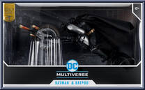 Batman & Batpod (Gold Label) from DC Multiverse - Dark Knight Rises manufactured by McFarlane [Front]
