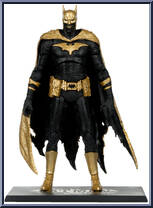 Batman of Earth-22 Infected (Dark Metal) (Gold Label) from DC Multiverse - Basic Series manufactured by McFarlane [Loose]