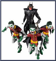 Batman Who Laughs & Robins of Earth-22 from DC Multiverse - Basic Series manufactured by McFarlane [Loose]