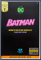 Batman of Zur-En-Arrh (Black Light Edition) (Gold Label) from DC Multiverse - Basic Series manufactured by McFarlane [Front]