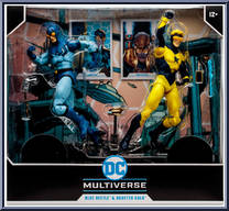Blue Beetle & Booster Gold from DC Multiverse - Basic Series manufactured by McFarlane [Front]