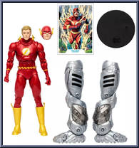 Flash (Gold Label) from DC Multiverse - Flashpoint manufactured by McFarlane [Loose]