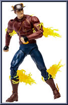 Flash (Jay Garrick) (The Flash Age) (Platinum) from DC Multiverse - Basic Series manufactured by McFarlane [Loose]