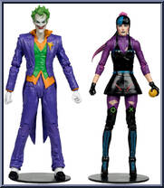 Joker & Punchline from DC Multiverse - Basic Series manufactured by McFarlane [Loose]