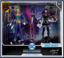 Joker & Punchline (Gold Label) from DC Multiverse - Basic Series manufactured by McFarlane [Front]
