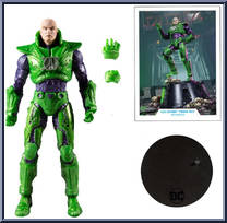 Lex Luthor (Green Power Suit) from DC Multiverse - Basic Series manufactured by McFarlane [Loose]