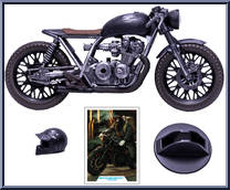 Drifter Motorcycle from DC Multiverse - Batman Movie manufactured by McFarlane [Loose]