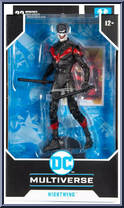 Nightwing (Death of the Family) from DC Multiverse - Basic Series manufactured by McFarlane [Front]