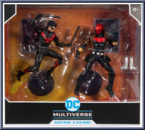 Nightwing & Red Hood from DC Multiverse - Basic Series manufactured by McFarlane [Front]