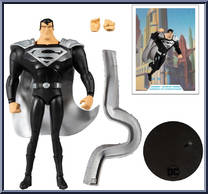 Superman (Black Suit Variant) from DC Multiverse - Superman: Animated Series manufactured by McFarlane [Loose]