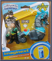 Aquaman & Seahorse (Gray) Action Figure