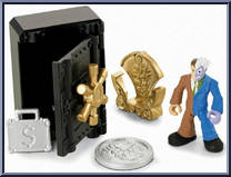 Two-Face (with Safe) from DC Super Friends - Imaginext manufactured by Fisher-Price [Loose]