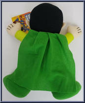Superman (Yellow Shirt / Green Cape) from DC Super Friends - Plush manufactured by Toy Factory [Loose]