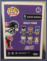 Harley Quinn (Mallet) (Silver) from DC Super Heroes - Pop! Vinyl Figures manufactured by Funko [Back]