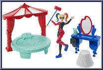 Harley Quinn Bedroom Set from DC Super Hero Girls - Accessories manufactured by Mattel [Loose]