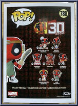 Deadpool (Larp) from Deadpool - Pop! Vinyl Figures manufactured by Funko [Back]