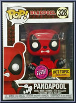 Deadpool (Pandapool) (Flocked) from Deadpool - Pop! Vinyl Figures manufactured by Funko [Front]
