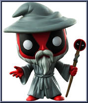 Deadpool (Wizard) from Deadpool - Pop! Vinyl Figures manufactured by Funko [Loose]