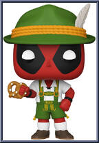 Lederhosen Deadpool Action Figure