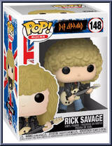 Rick Savage from Def Leppard - Pop! Vinyl Figures manufactured by Funko [Front]