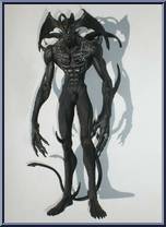 Amon (Black) from Devilman - Series 1 manufactured by Fewture [Loose]
