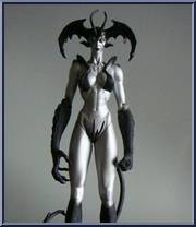 Devilman-Lady (Pewter) (U.S.) from Devilman - Series 1: Toys R Us Exclusive manufactured by Fewture [Loose]