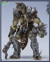 Carnotaurus Warrior Recruit (Green) Action Figure