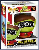 Alien (Mrs. Incredible) from Disney - Remix Pop! manufactured by Funko [Front]