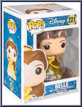 Belle (Yellow Dress) (Glitter) from Disney - Disney Universe Pop! manufactured by Funko [Front]