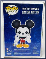 Mickey Mouse (Blue) from Disney - Disney Universe Pop! manufactured by Funko [Back]