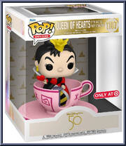 Queen of Hearts (Mad Tea Party) from Disney - Walt Disney World 50th Pop! manufactured by Funko [Front]