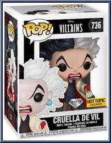 Cruella De Vil (Diamond) from Disney Villains - Pop! Vinyl Figures manufactured by Funko [Front]