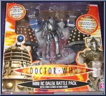 Mini RC Dalek Battle Pack (with Cyber Leader) Action Figure