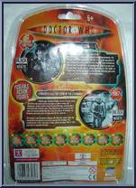 Second Doctor (with Cyberman) (B&W) from Doctor Who - Classics manufactured by Character Options [Back]