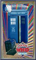 Tardis from Doctor Who - 1987 - Black Cards manufactured by Dapol [Front]