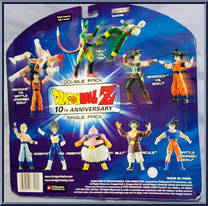 Goku (Battle Damaged) / Recoome from Dragon Ball - 10th Anniversary - 2-Packs manufactured by Jakks Pacific [Back]