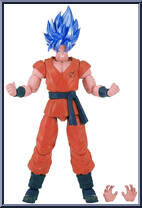 Super Saiyan Blue Kaioken X 10 Goku Action Figure