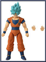Super Saiyan Blue Goku from Dragon Ball Super - Dragon Stars - Series 19 manufactured by Bandai [Loose]