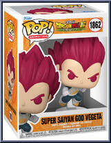 Super Saiyan God Vegeta (Punching) from Dragon Ball Super - Broly Pop! manufactured by Funko [Front]