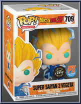 Super Saiyan 2 Vegeta (Glow Chase) from Dragon Ball Z - Pop! Vinyl Figures manufactured by Funko [Front]