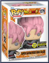 Super Saiyan Rose Goku Black (Glows) from Dragon Ball Z - Pop! Vinyl Figures manufactured by Funko [Front]