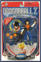 Android 17 from Dragon Ball Z - Androids Saga manufactured by Irwin Toys [Front]